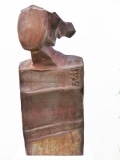 Chris-Kircher-Skulptur-aus-Stahl-Maedchenkopf-3