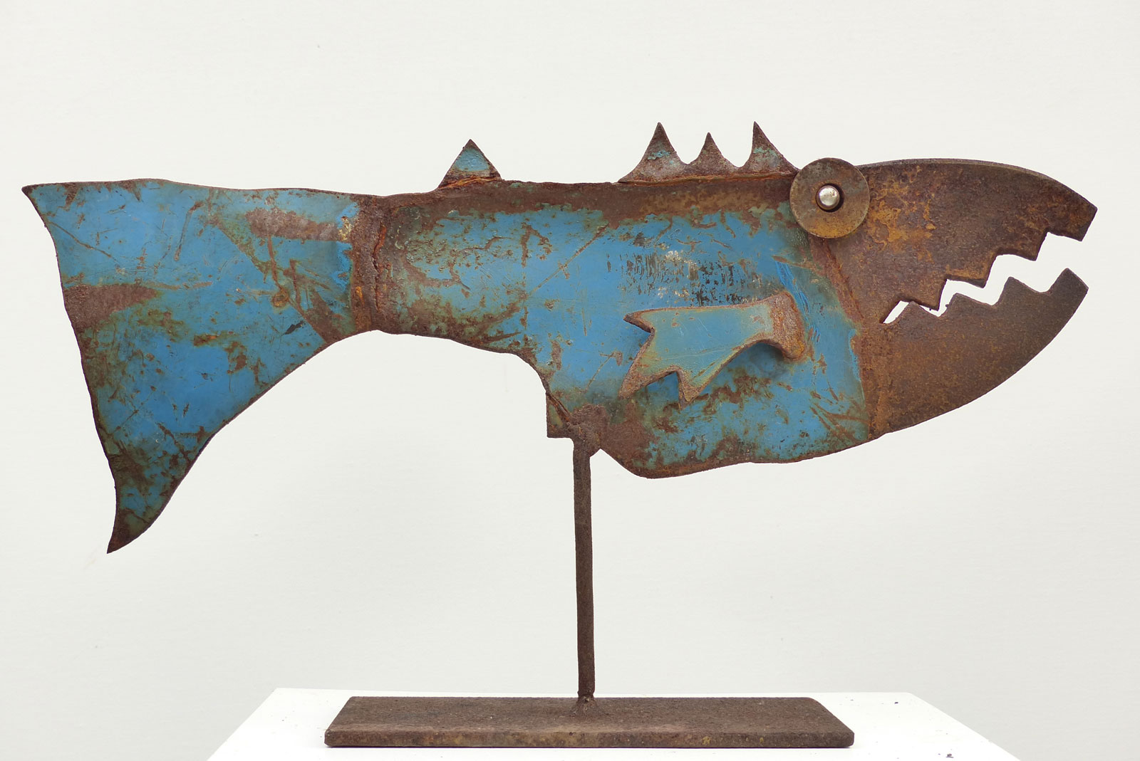 Chris Kircher, Fisch aus Stahlschrott 3