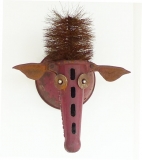 Chris Kircher, Skulpuren aus Schrott, Hörnertier 2