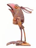 Chris Kircher, Skulpuren aus Schrott, Vogel 31