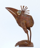 Chris Kircher, Skulpuren aus Schrott, Vogel 40