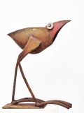 Chris Kircher, Vogelskulptur aus Schrott 40