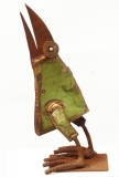 Chris Kircher, Vogelskulptur aus Schrott 5