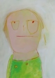 Chris-Kircher2019faces-1829-x23-cm-GouacheAcrylBuntstifte-auf-Papier-170-E-o.R.